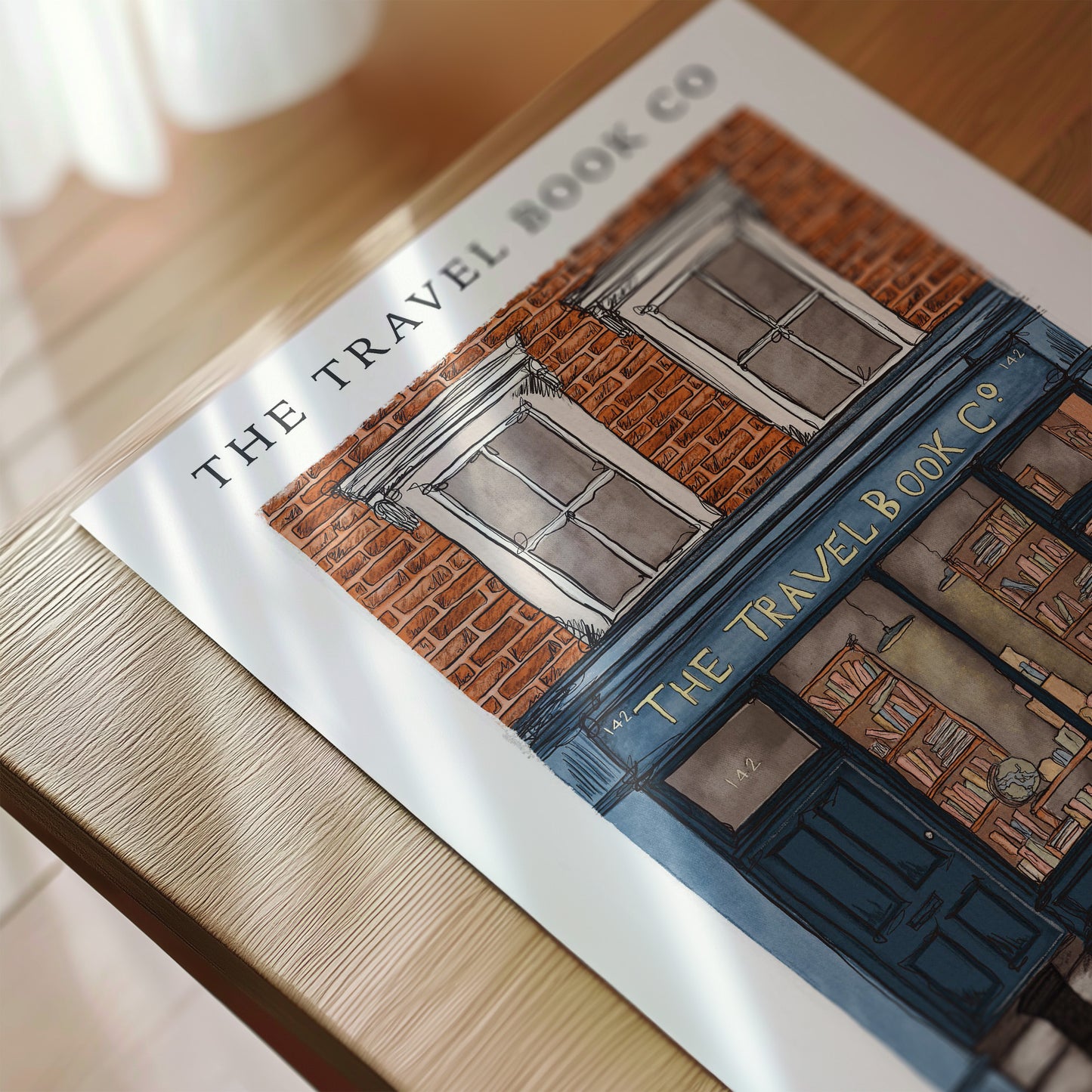 Notting Hill Movie The Travel Book Co Print