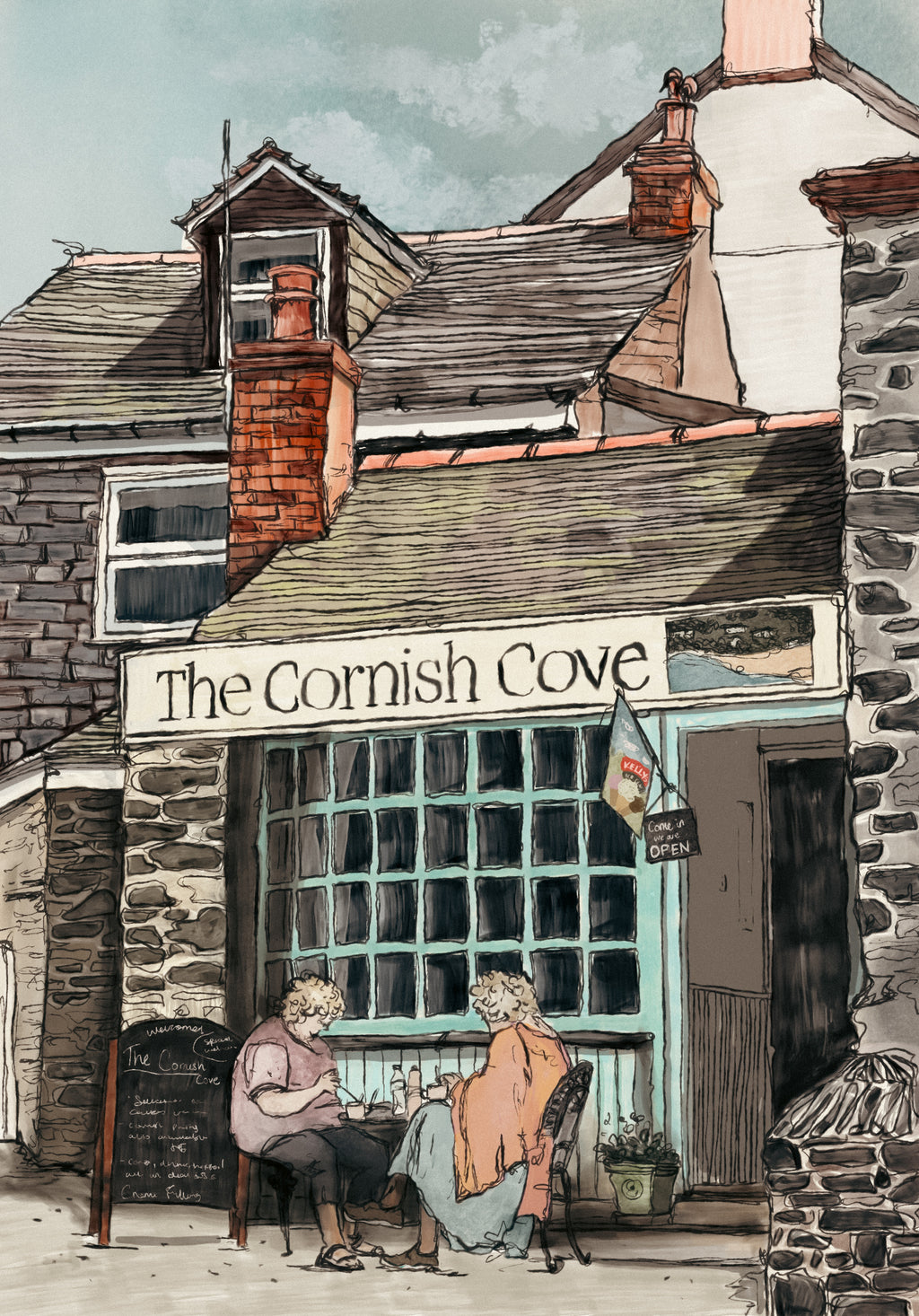 The Cornish Cove Tearoom Port Isaac – Cornwall