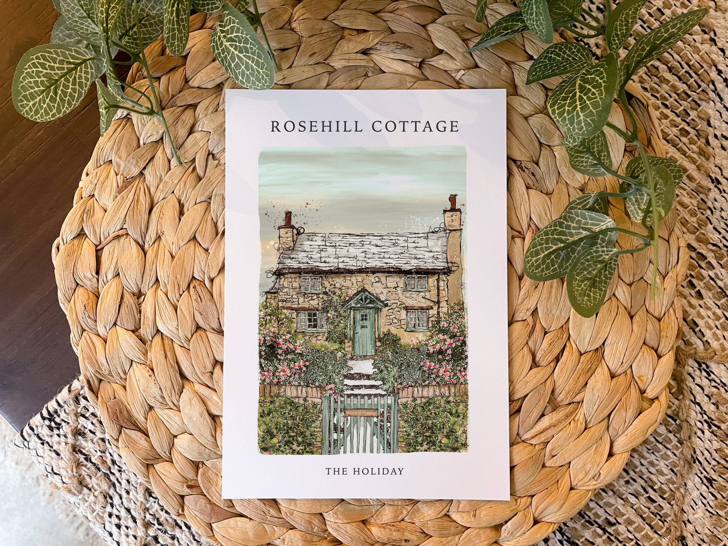 Rosehill Cottage The Holiday Print