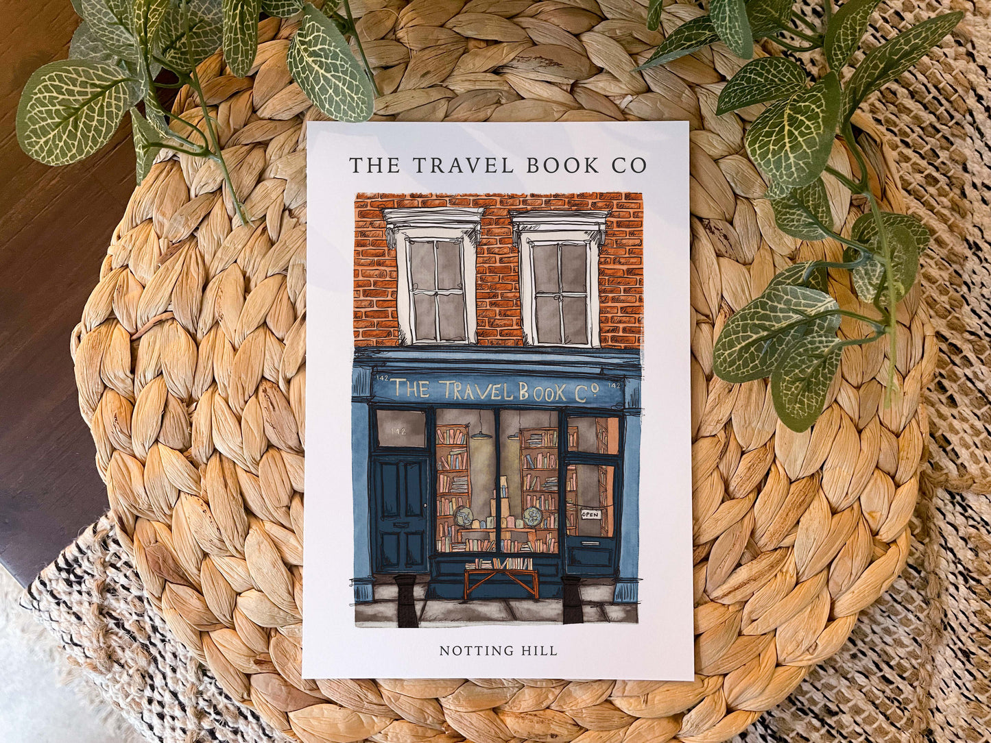 Notting Hill Movie The Travel Book Co Print