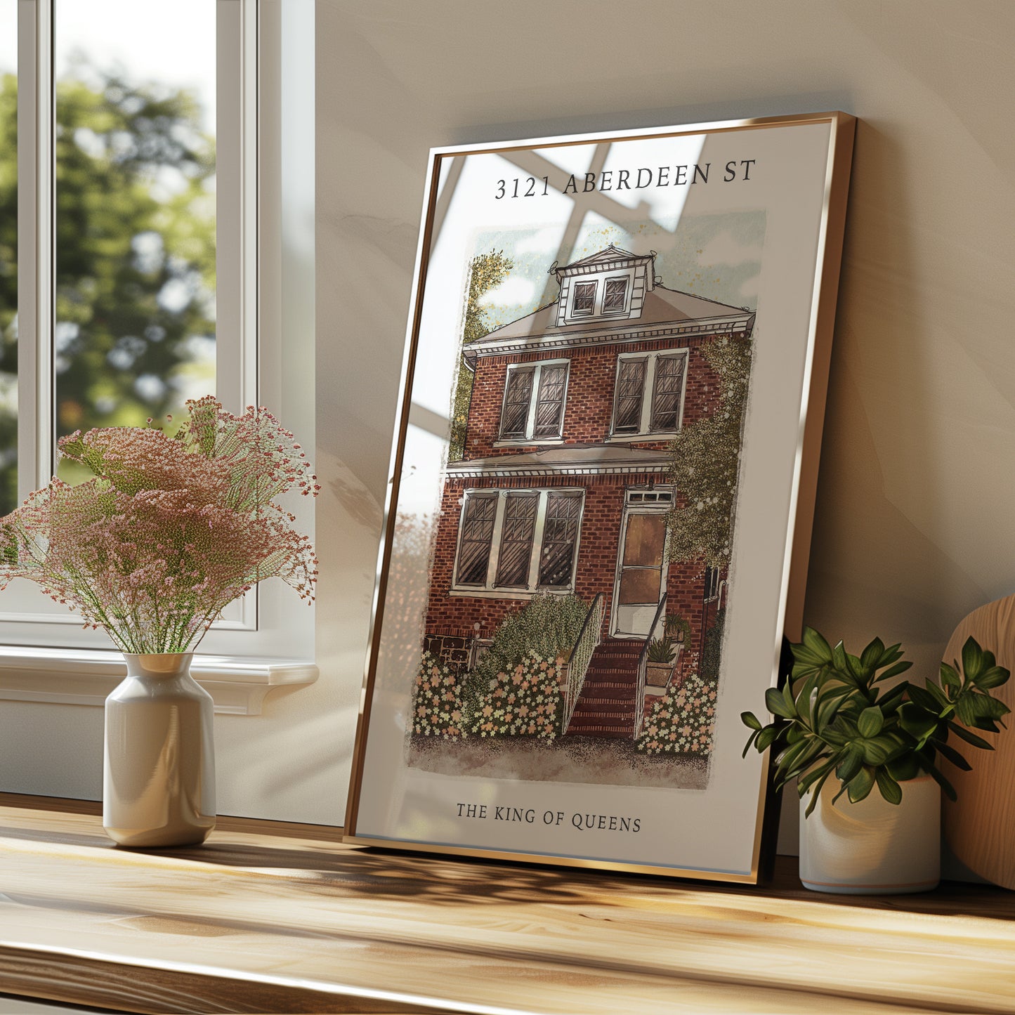 The King of Queens House Print