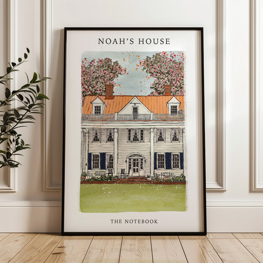 Noah's House The Notebook Movie Print