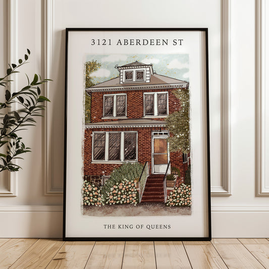 The King of Queens House Print