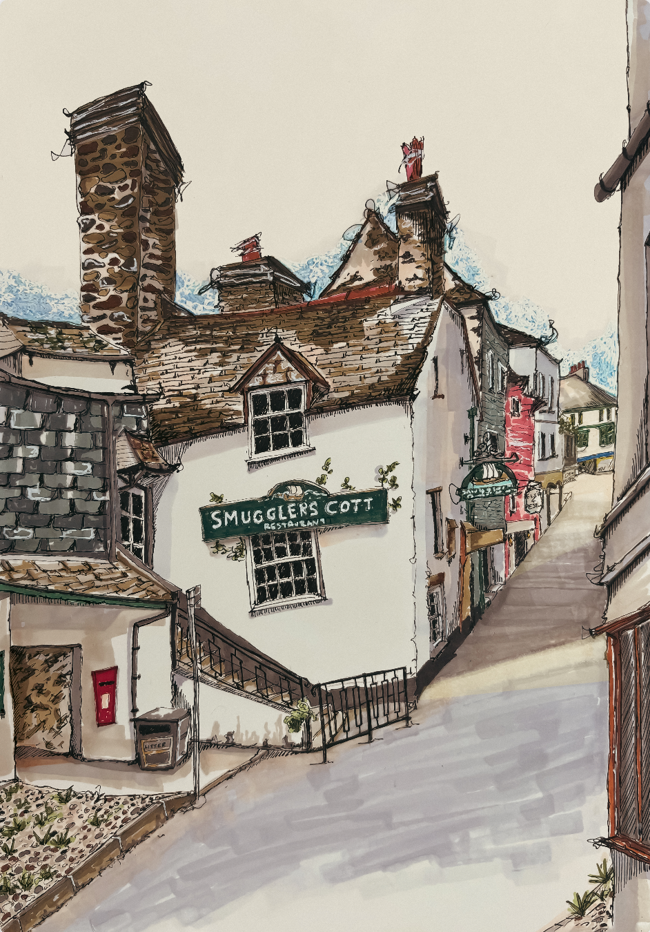 Smugglers Cott, Looe