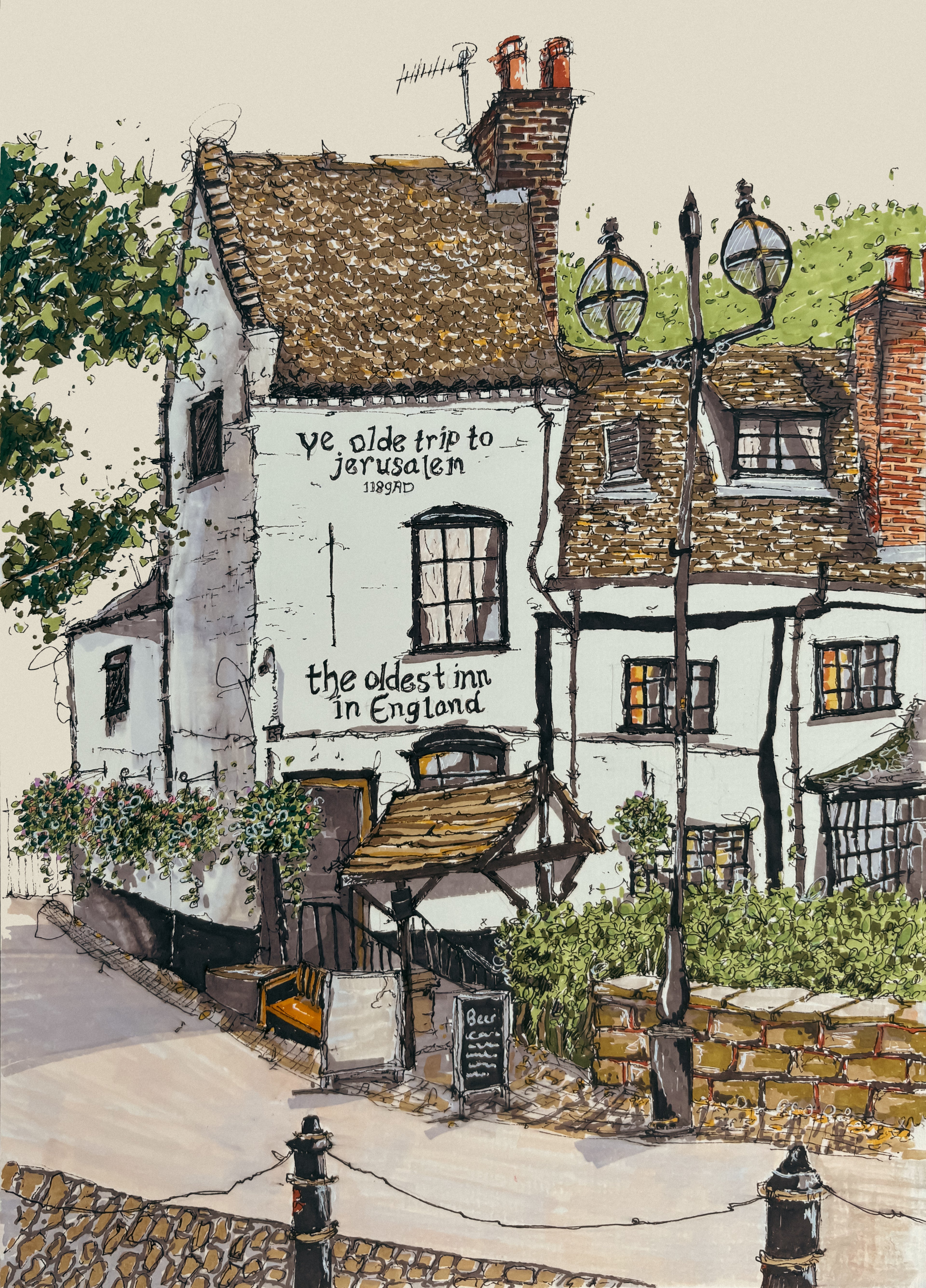 Ye Olde Trip to Jerusalem, Nottingham